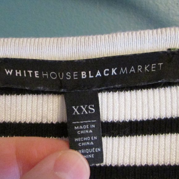 *2 for $25* WHBM Ruffle-Sleeve Sweater - Picture 3 of 6